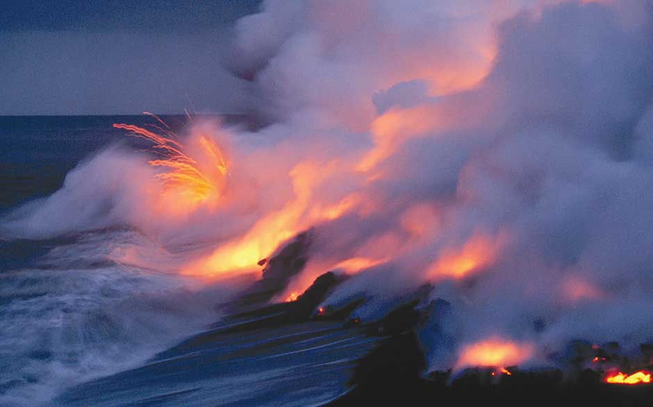 kilauea volcano in hawaii